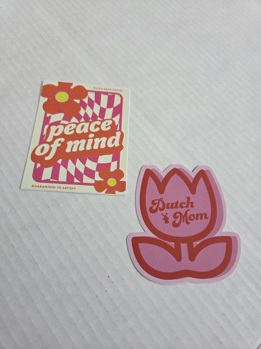 Dutch Bros authentic stickers from previous sticker drops